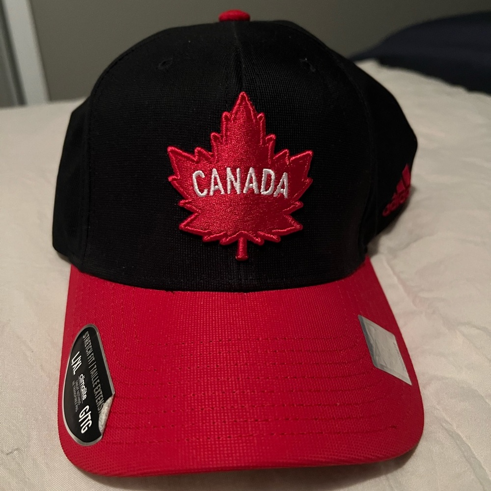 Adidas Team Canada Olympic Team Climalite A-flex cap Size L/XL